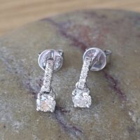 Diamond Drop Earrings from Ace Jewellery, Leeds