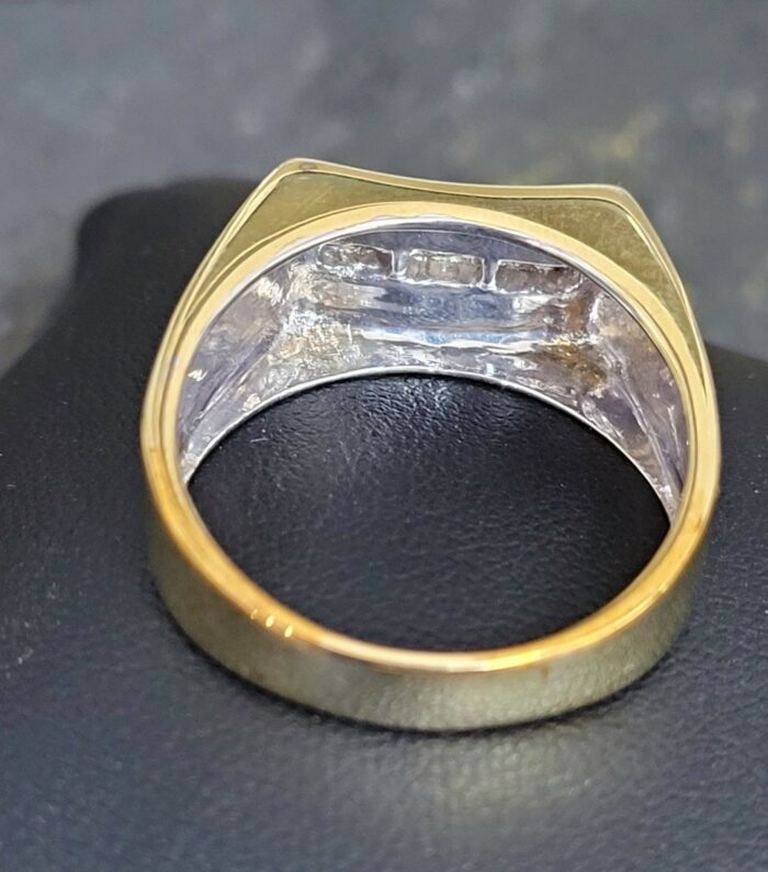 Yellow Gold Men's Diamond Ring from Ace Jewellery, Leeds