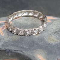 0.50ct Platinum Full Eternity Ring from Ace Jewellery, Leeds