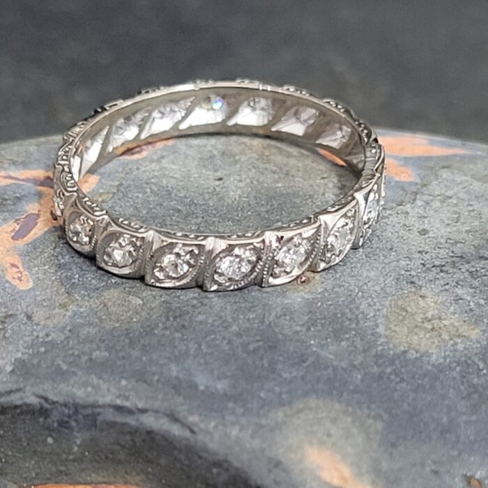 0.50ct Platinum Full Eternity Ring from Ace Jewellery, Leeds