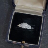 1.0ct Five Stone Radiant Cut Diamond Ring from Ace Jewellery, Leeds