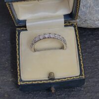 1.07ct Platinum Diamond Half Eternity Ring from Ace Jewellery, Leeds