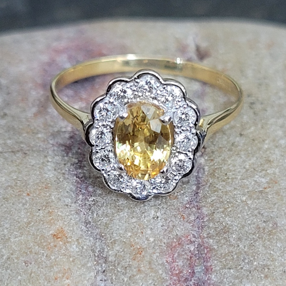 2.05 Carat Emerald Cut Yellow Sapphire and Diamond Ring – David Gross Group-nlmtdanang.com.vn