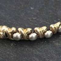 9ct Yellow & White Mixed-Metal Bracelet from Ace Jewellery, Leeds