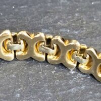 9ct Yellow & White Mixed-Metal Bracelet from Ace Jewellery, Leeds