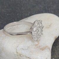 1.25ct Diamond Cluster Ring 18ct White Gold from Ace Jewellery, Leeds