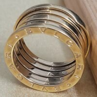 Bvlgari B.Zero1 18ct Yellow Gold Five Row Ring from Ace Jewellery, Leeds