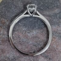 0.50ct Diamond Solitaire Engagement Ring Platinum from Ace Jewellery, Leeds