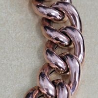 9ct Antique Rose Gold Curb Bracelet from Ace Jewellery, Leeds