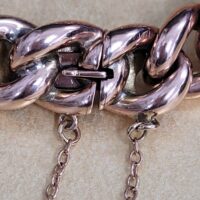 9ct Antique Rose Gold Curb Bracelet from Ace Jewellery, Leeds