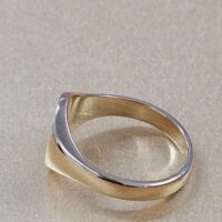 9ct Yellow Gold Oval Signet Ring from Ace Jewellery, Leeds
