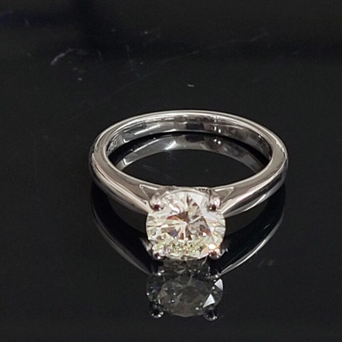 1.51ct Diamond Solitaire Engagement Ring Platinum from Ace Jewellery, Leeds