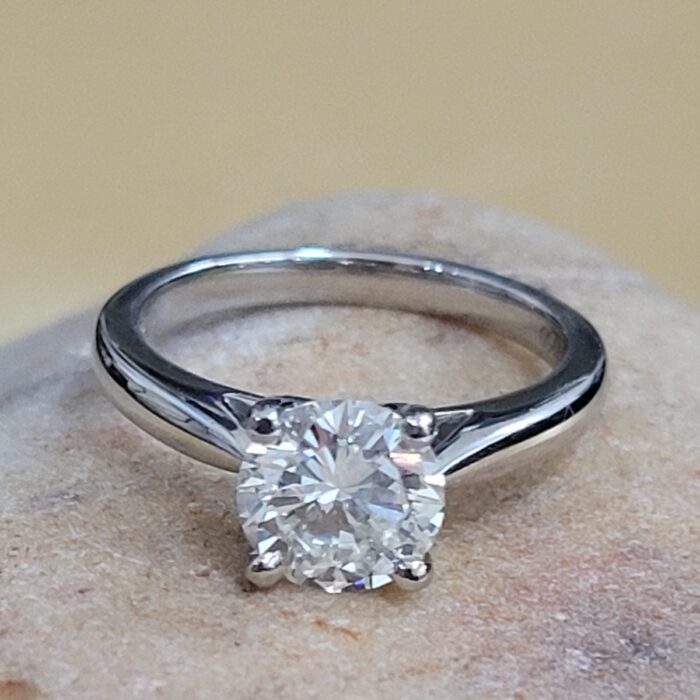 1.51ct Diamond Solitaire Engagement Ring Platinum from Ace Jewellery, Leeds