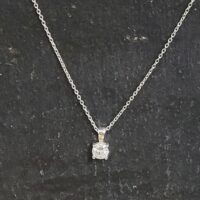 0.42ct Brilliant Cut Diamond Pendant 18ct White Gold from Ace Jewellery, Leeds