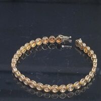 0.33ct Diamond Tennis Bracelet 9ct Yellow Gold from Ace Jewellery, Leeds