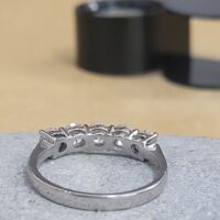 1.05ct Five Stone Diamond Ring Platinum from Ace Jewellery, Leeds