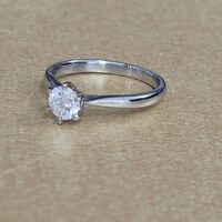 0.58ct Diamond Solitaire Engagement Ring Platinum from Ace Jewellery, Leeds