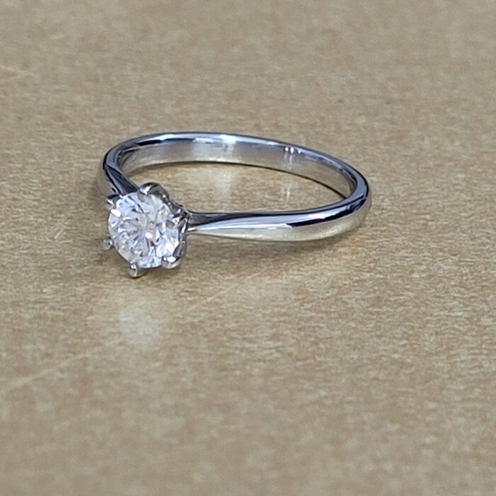 0.58ct Diamond Solitaire Engagement Ring Platinum from Ace Jewellery, Leeds