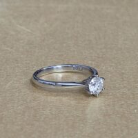 0.58ct Diamond Solitaire Engagement Ring Platinum from Ace Jewellery, Leeds