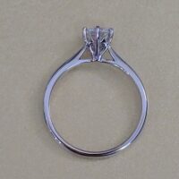 0.58ct Diamond Solitaire Engagement Ring Platinum from Ace Jewellery, Leeds