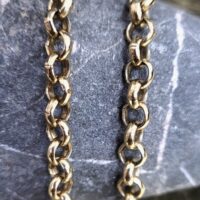 9ct Yellow Gold Belcher Chain 20" from Ace Jewellery, Leeds
