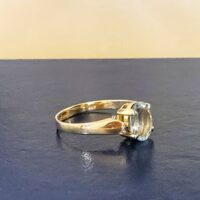 1.60ct Aquamarine Ring 9ct Yellow Gold from Ace Jewellery, Leeds