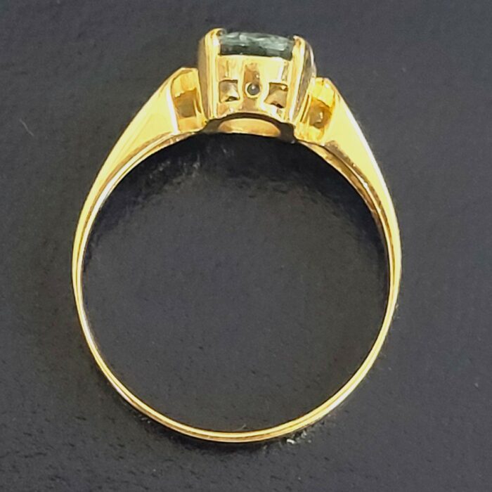 1.60ct Aquamarine Ring 9ct Yellow Gold from Ace Jewellery, Leeds