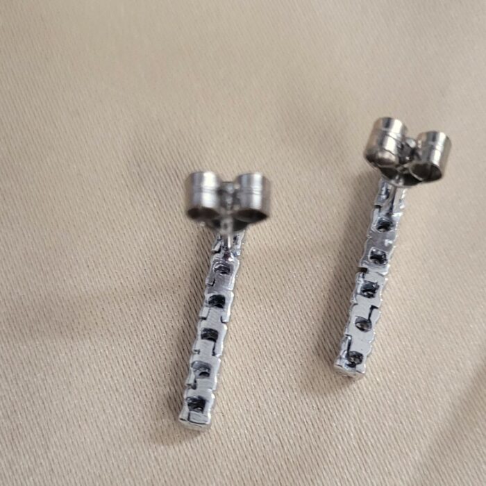 0.20ct Diamond Drop Earrings 18ct White Gold from Ace Jewellery, Leeds