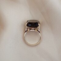 Smoky Quartz Ring 9ct Yellow Gold from Ace Jewellery, Leeds