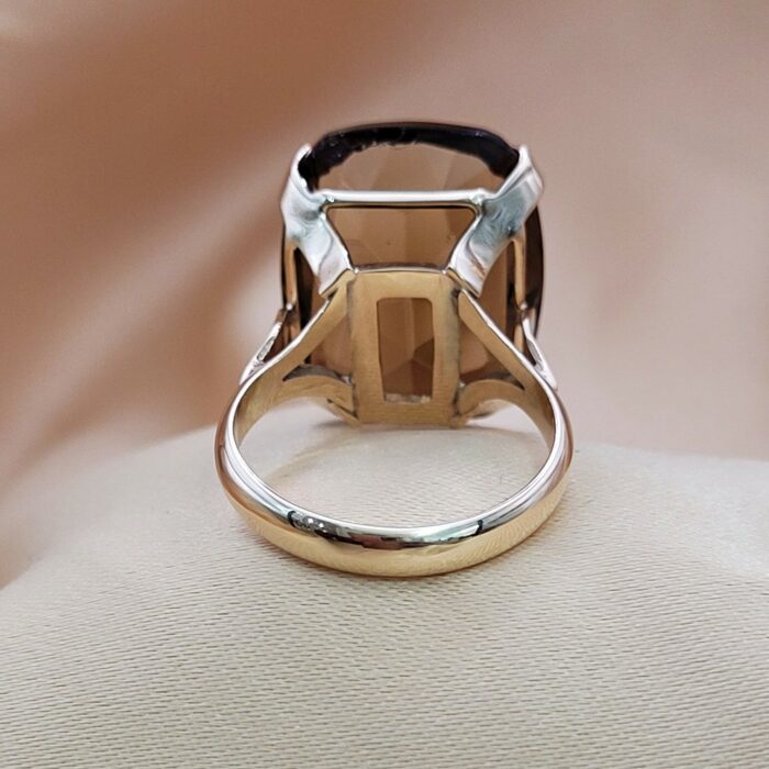 Smoky Quartz Ring 9ct Yellow Gold from Ace Jewellery, Leeds