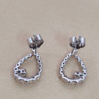 0.50ct Diamond Earrings 18ct White Gold from Ace Jewellery, Leeds