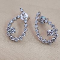 0.50ct Diamond Earrings 18ct White Gold from Ace Jewellery, Leeds