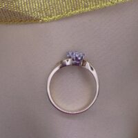 18ct Yellow Gold 0.25ct Diamond Two Stone Twist Ring from Ace Jewellery, Leeds