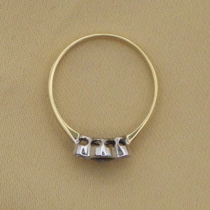 0.68ct Sapphire & Diamond Ring 18ct Yellow Gold from Ace Jewellery, Leeds