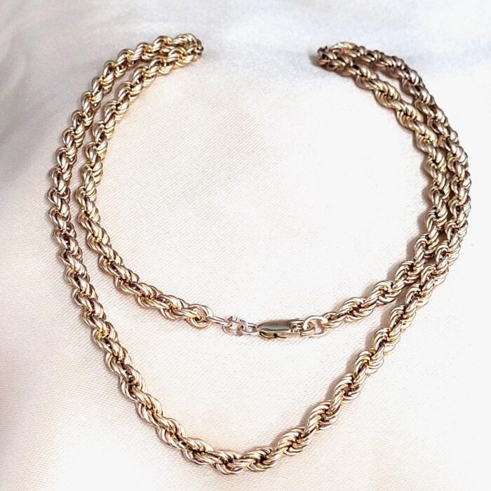 9ct Yellow Gold Rope Chain 20 Inches from Ace Jewellery, Leeds