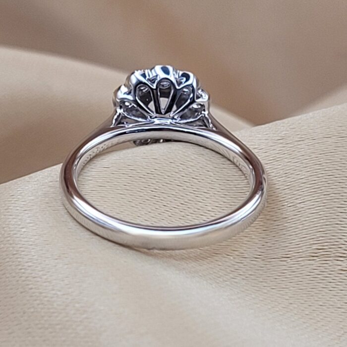 0.41ct Diamond Daisy Cluster Mount Platinum from Ace Jewellery, Leeds