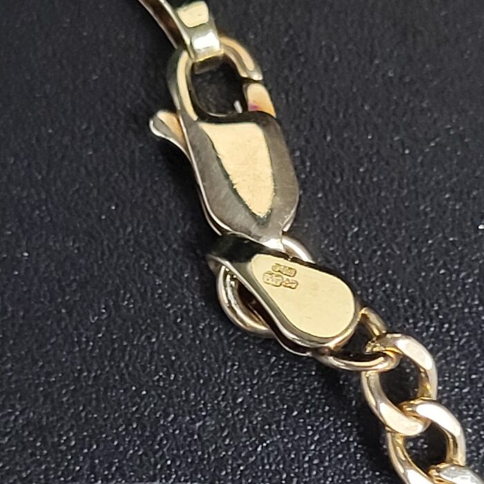 9ct Yellow Gold Curb & Celtic Style Chain from Ace Jewellery, Leeds