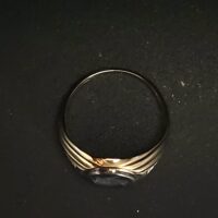 9ct Yellow Gold Hematite Intaglio Centurian Men’s Signet Ring from Ace Jewellery, Leeds