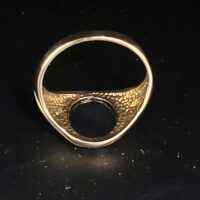 9ct Yellow Gold Hematite Intaglio Centurian Men’s Signet Ring from Ace Jewellery, Leeds