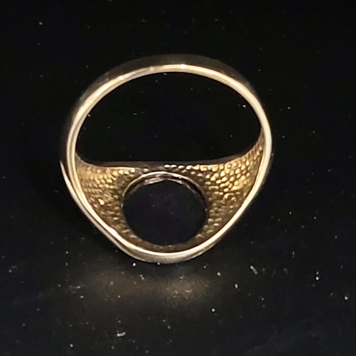 9ct Yellow Gold Hematite Intaglio Centurian Men’s Signet Ring from Ace Jewellery, Leeds