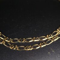 9ct Yellow Gold Fancy Link Chain 18" from Ace Jewellery, Leeds