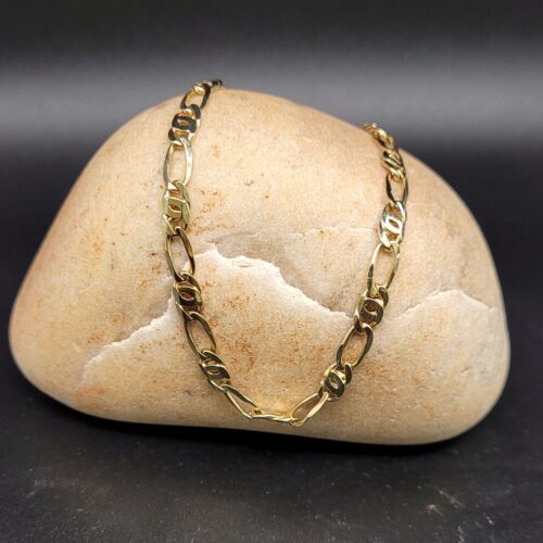 9ct Yellow Gold Fancy Link Chain 18" from Ace Jewellery, Leeds