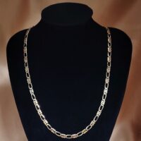 9ct Yellow Gold Fancy Link Chain 18" from Ace Jewellery, Leeds