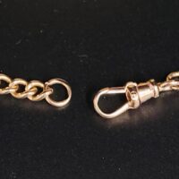 9ct Rose Gold Reproduction Curb Chain 18" from Ace Jewellery, Leeds