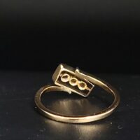 0.10ct Old-Cut Diamond Three-Stone Antique Ring 18ct Yellow Gold from Ace Jewellery, Leeds