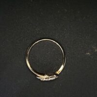 0.10ct Old-Cut Diamond Three-Stone Antique Ring 18ct Yellow Gold from Ace Jewellery, Leeds