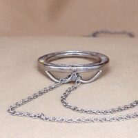 1.0ct Baguette Diamond Circle of Life Pendant Necklace 9ct White Gold from Ace Jewellery, Leeds