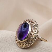 4.0ct Amethyst Cocktail Ring 9ct Yellow Gold from Ace Jewellery, Leeds