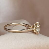 1.58ct Old-Cut Diamond Solitaire Ring 18ct Yellow Gold from Ace Jewellery, Leeds