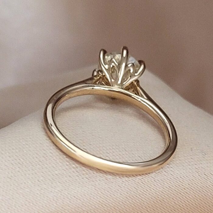 1.58ct Old-Cut Diamond Solitaire Ring 18ct Yellow Gold from Ace Jewellery, Leeds